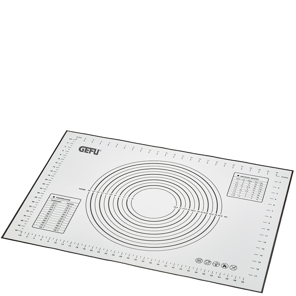 Gefu Tappetino in silicone con scale per misure anche da forno PAD 70x50 cm. 14380