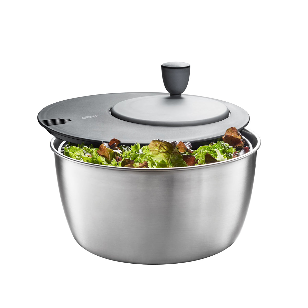HaWare Set di 5 ciotole per insalata in acciaio inox, con coperchi HaWare Set di 5 ciotole per insalata in acciaio inox, con coperchi