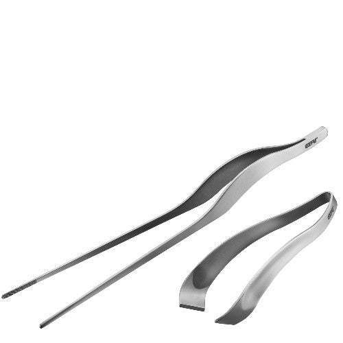 Gefu set di pinze da cucina per impiattare e spina pesce 89472