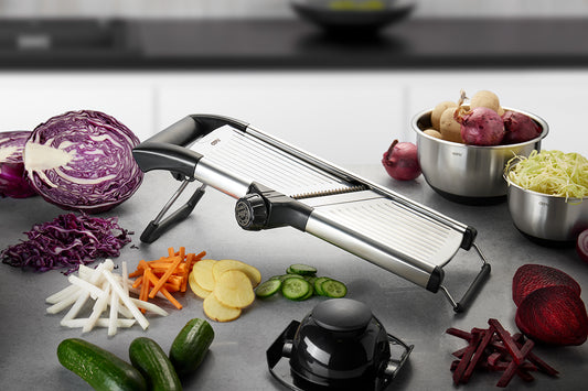 Gefu mandolina affettatrice gourmet Volari fette julienne un aiuto che velocizza le preparazioni 89541