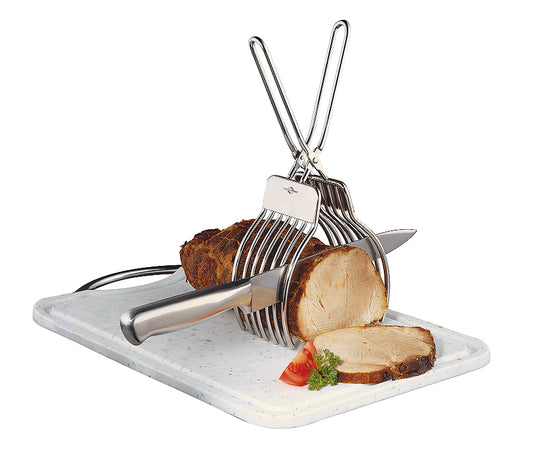 Pinza taglia arrosto a fette in acciao inox 5110126