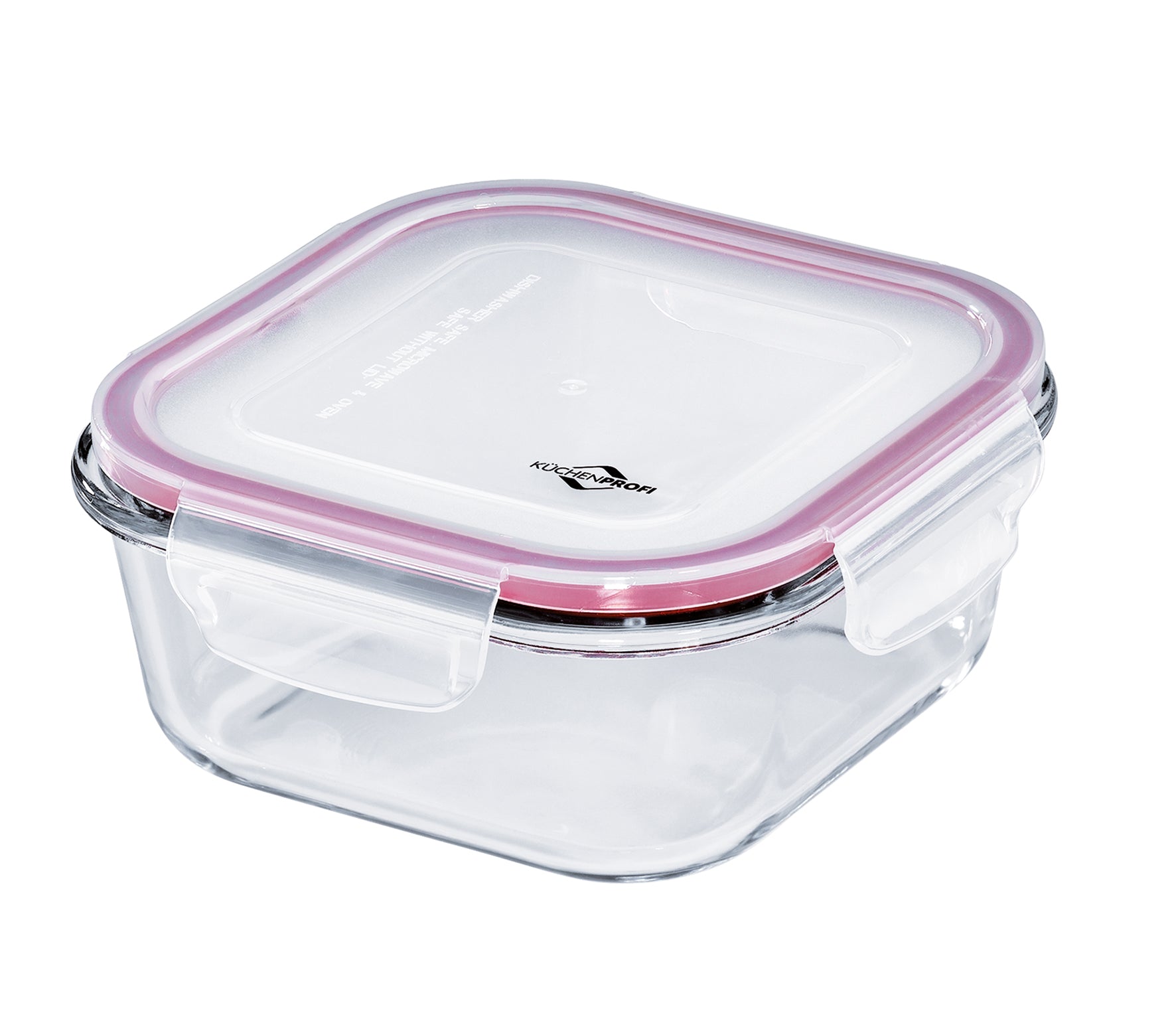 Kuchenprofi Lunch box/contenitore vetro quadrato ermetico ml 800 – Rigotti  Arrotino