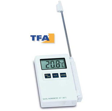 Termometro professionale digitale a sonda (110 mm) TFA 30.1015 – Rigotti  Arrotino