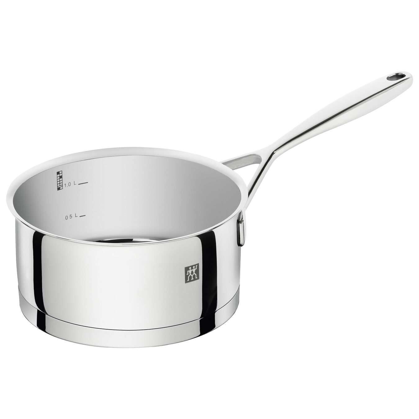 Zwilling set 5 pentole 4 coperchi Passion adatte anche a induzione inox 18/10