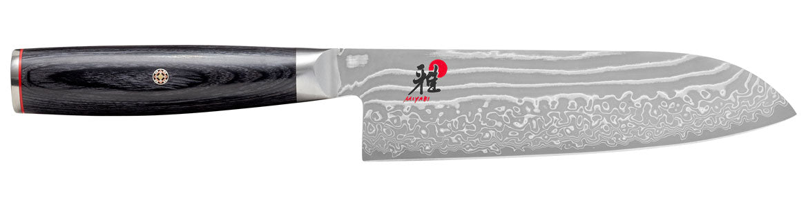 Miyabi 5000 FCD Coltello cucina Santoku Damascato 18cm 34684-181