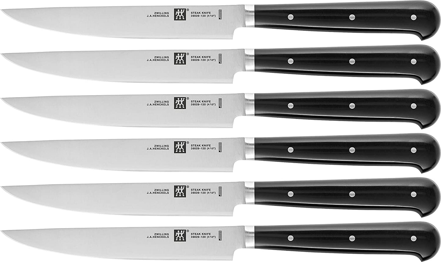 Zwilling Set di 6 (Sei) Coltelli Forgiati da bistecca 39029-001-0