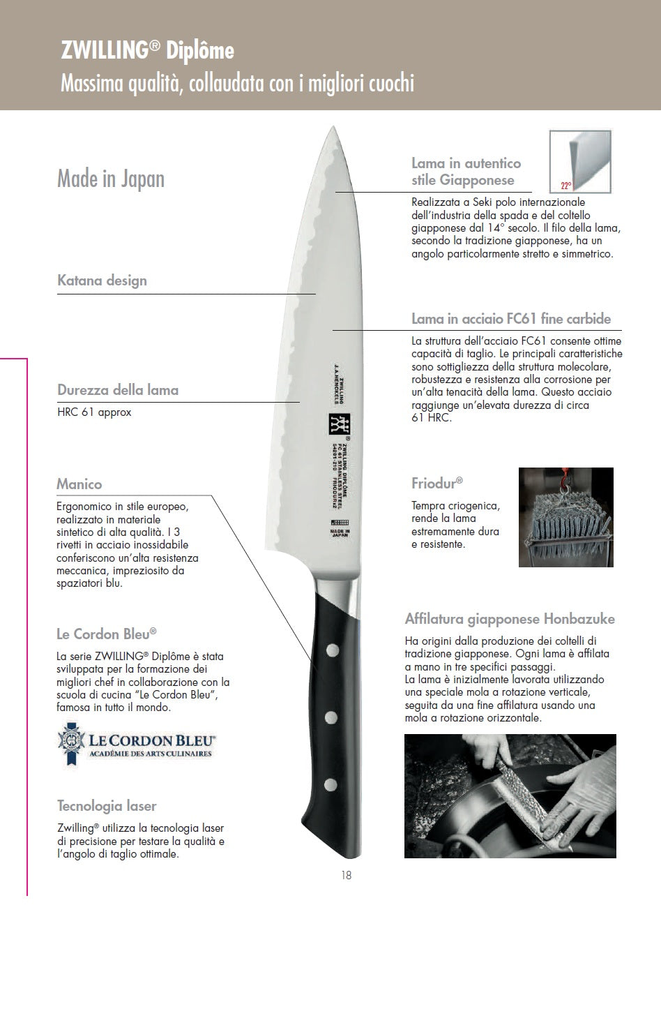 Zwilling Diplome Coltello da cucina cuoco 24 cm. 54201-241