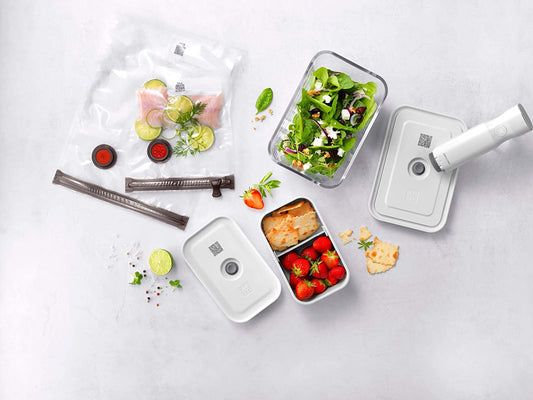 Zwilling set sottovuoto pompa contenitori vetro/plastica no BPA