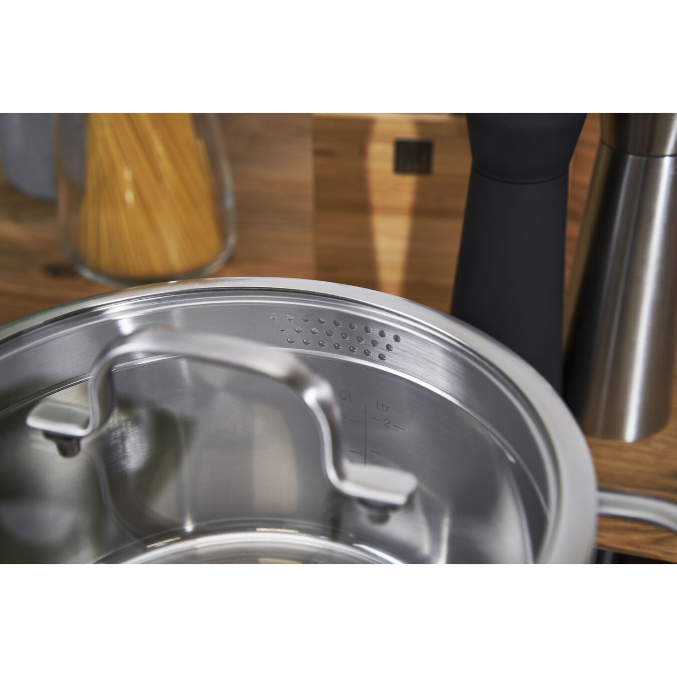 Zwilling TrueFlow set 5 pentole induzione inox 18/10 e coperchi