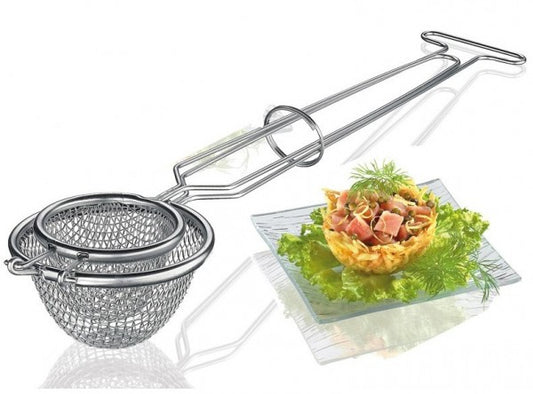 Cestino nido di rondine acciaio inossidabile 8-10cm 17310