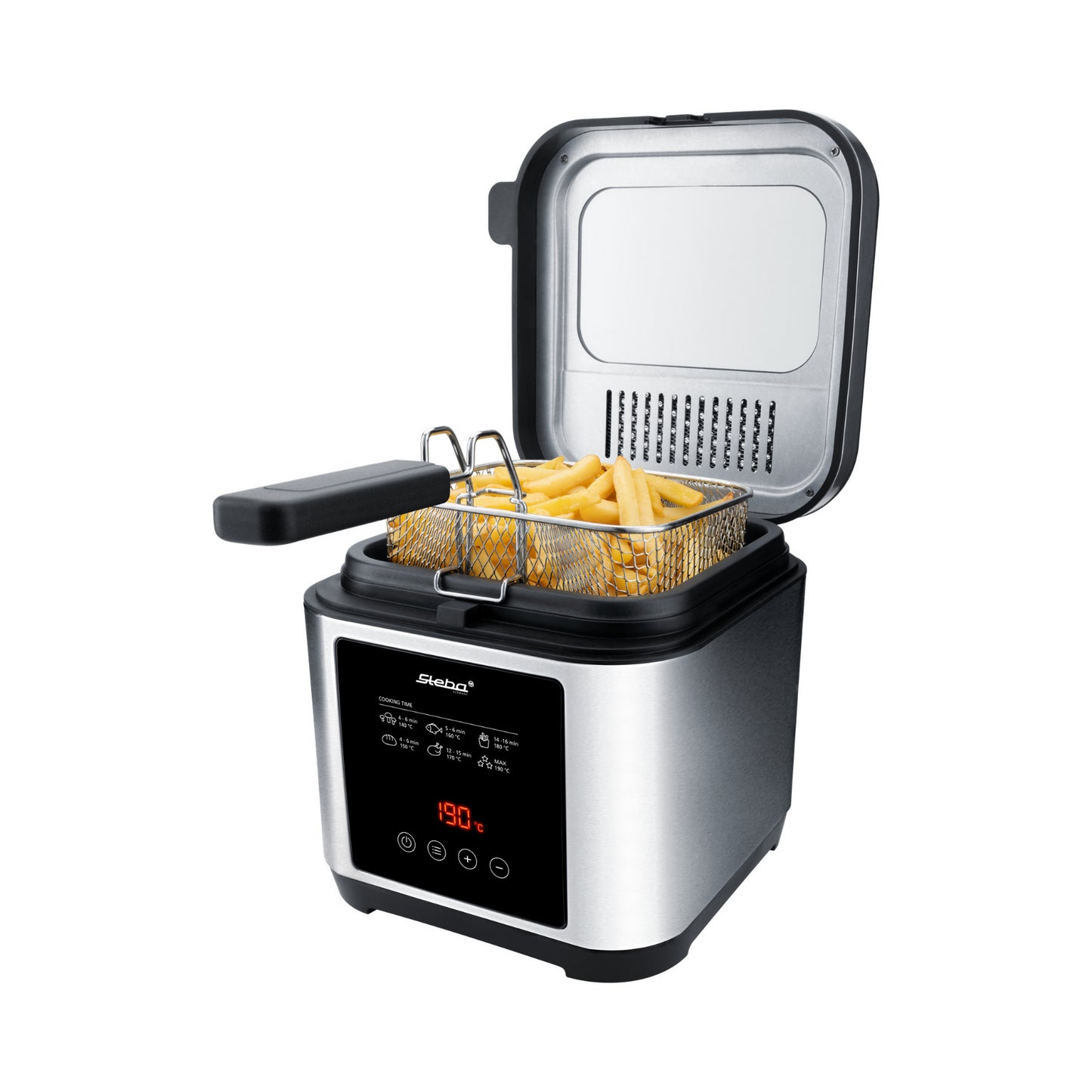 Steba mini Friggitrice/Fonduta due in uno Inox DF 150 F