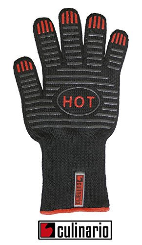 Guanto ambidestro da barbecue-forno resistente fino 250°C 1505