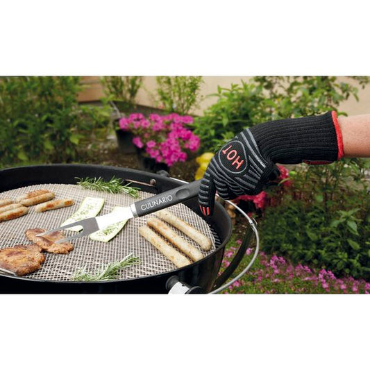 Guanto ambidestro da barbecue-forno resistente fino 250°C 1505