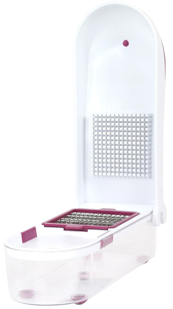 Tagliaverdure viola con 6 inserti Contenitore di di raccolta