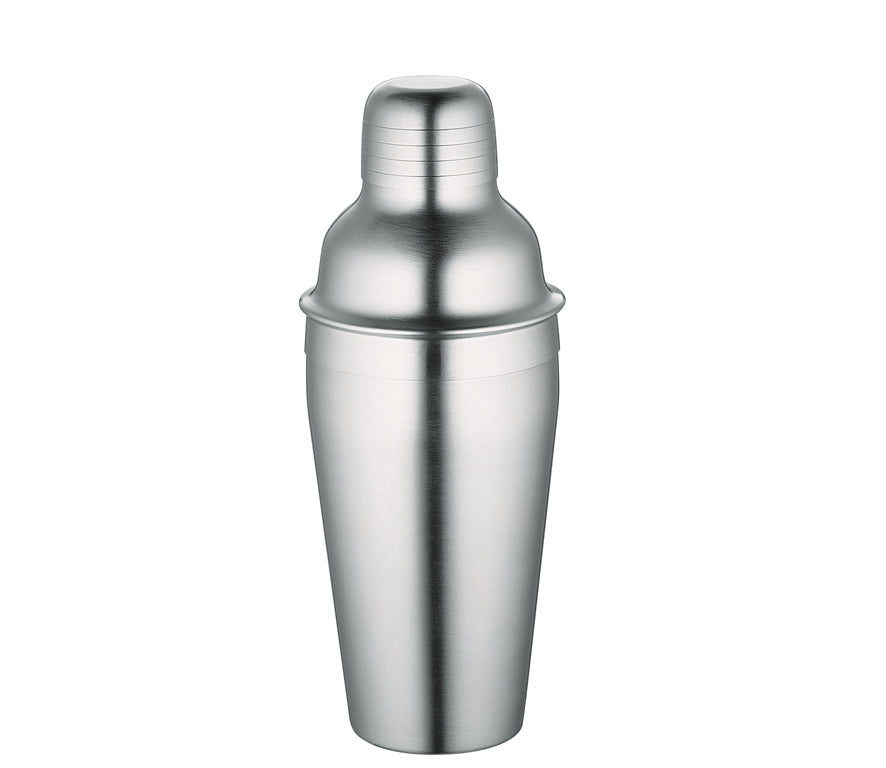 Cilio Shaker per cocktail in acciaio inox opaco 500 ml.