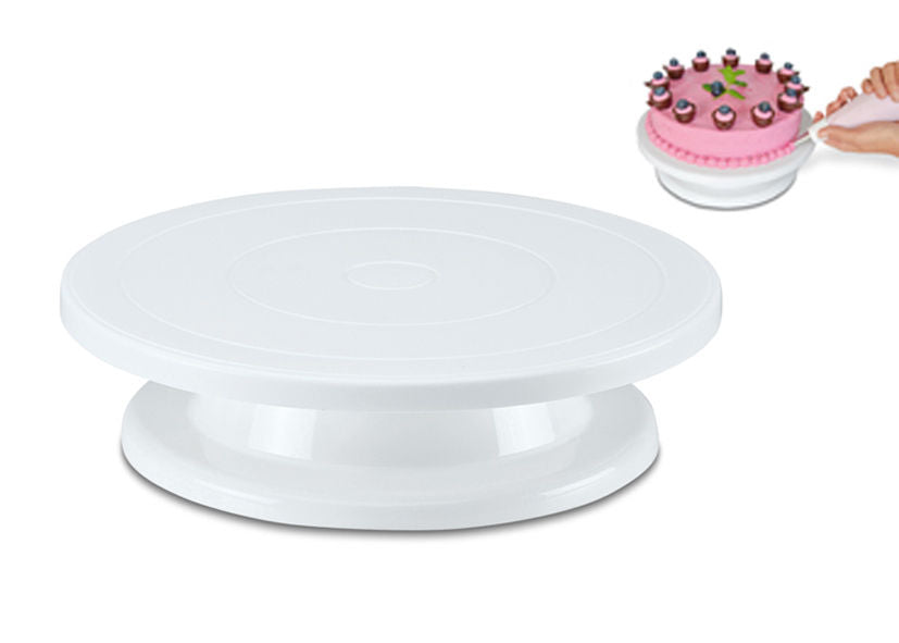 Alzata supporto girevole per decorare torte diametro 27,5 X 7 cm