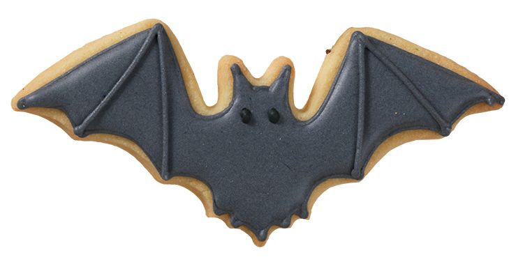 Stampino tagliapasta a forma di pipistrello inox 11,5 cm