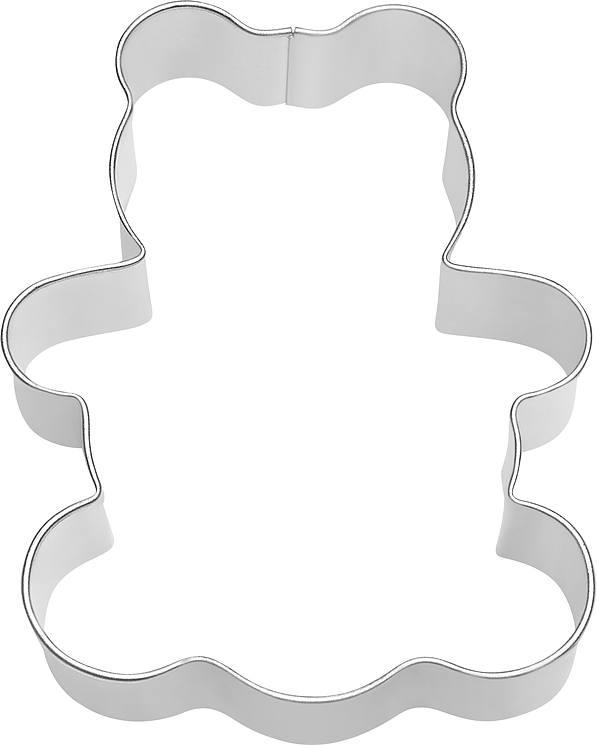 Stampino tagliapasta a forma di orsacchiotto cm 8x6,5 5521036
