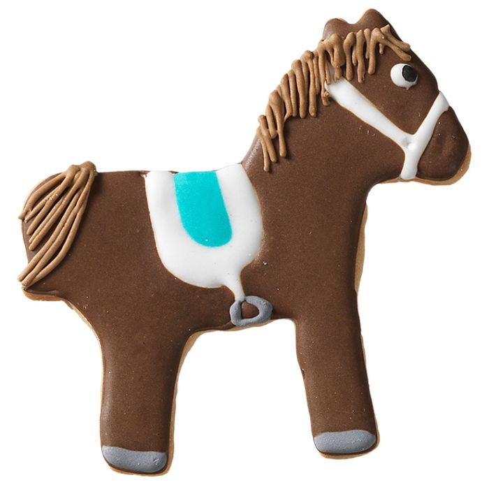 Stampino tagliapasta a forma di cavallo cm 9,5x7 123496