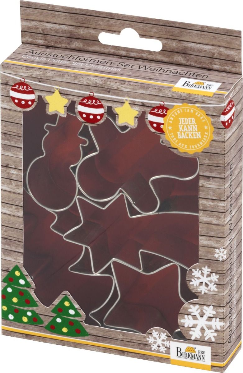 Set di 5 taglia biscotti natalizi 5/8 cm. 5521394