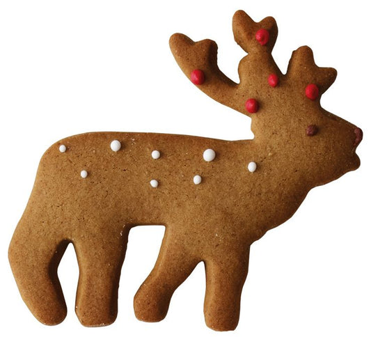 Stampino tagliapasta a forma di Cervo 8,5x 8,5 cm.