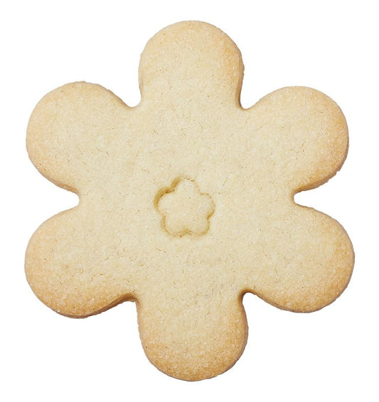 Stampino per biscotti fiore estivo inox, cm 6,6