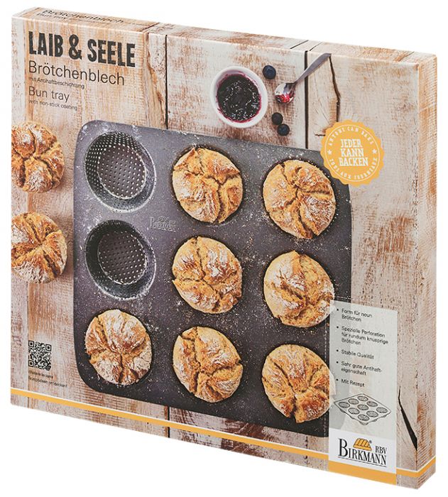 Teglia perforata Birkmann per nove panini 210226