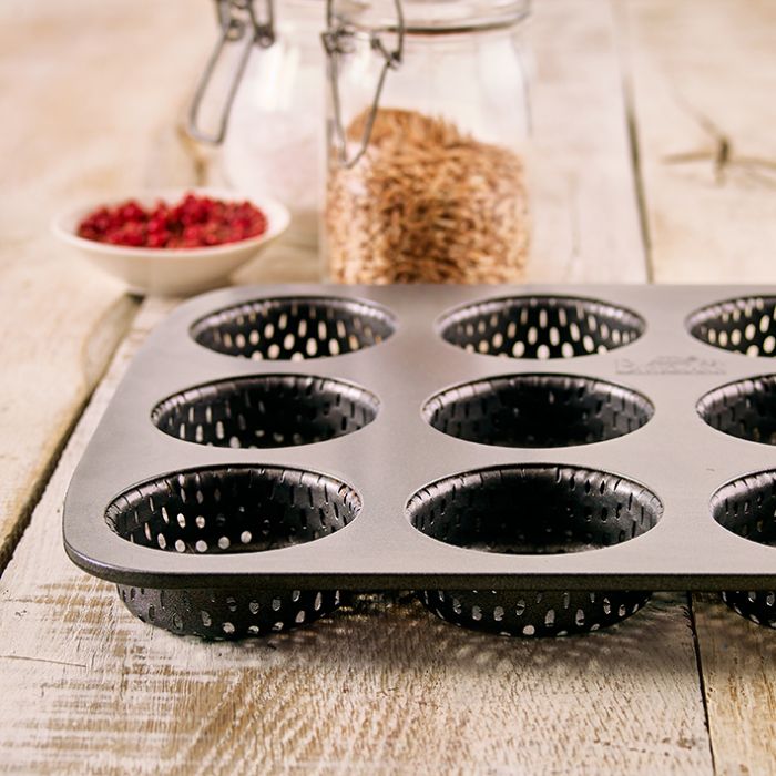 Birkmann teglia forata x Mini-Burger antiaderente panini Ø 5,5cm