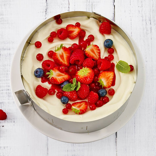 Birkmann anello regolabile per torte semifreddi 18-30 cm 429314