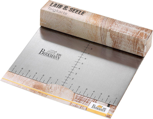 Spatola raschia tagliere in acciaio inox Birkmann 429925