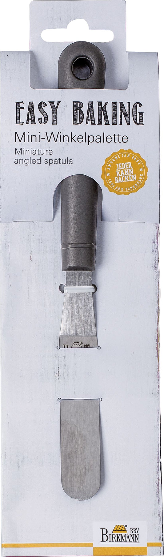 Mini spatola a gradino acciaio inox Birkmann 8 cm. 5530383