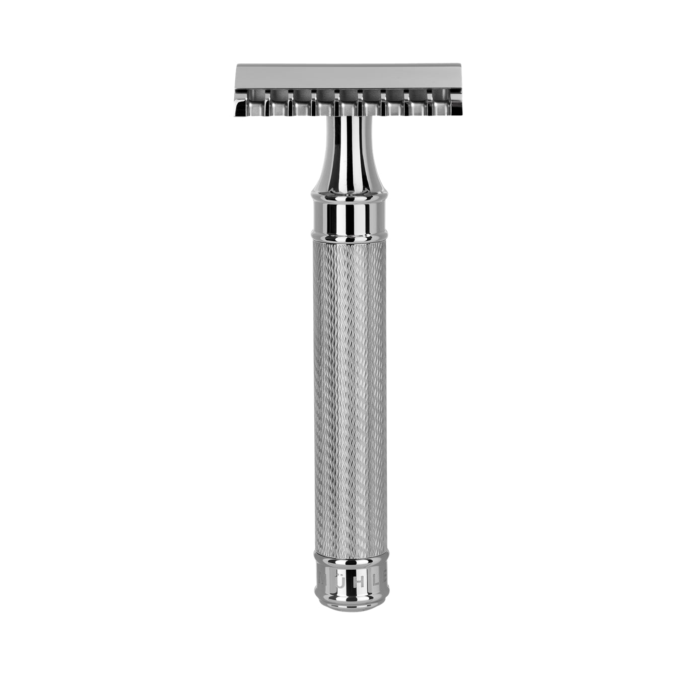 Muhle rasoio di sicurezza pettine aperto in acciaio inox R 41 GS