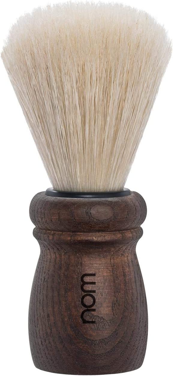 Muhle Pennello da barba "nom" manico frassino scuro e setole naturali