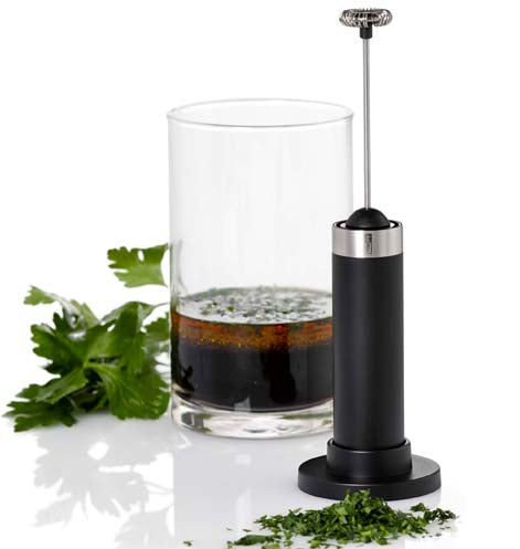 AdHoc Montalatte con batterie alto 21cm diametro 3cm nero MS14