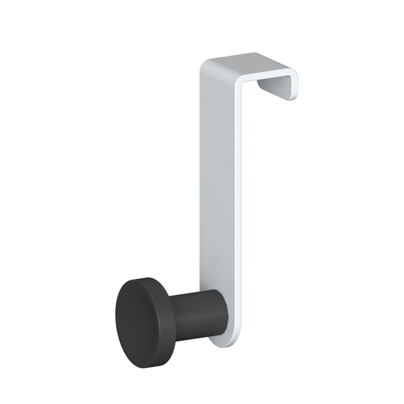 Ganci Per Porta 4PCS - Appendiabiti Senza Foratura, Bianco, Per Porte Standard - Foto 5