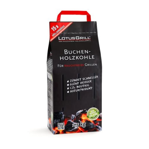 Lotus Grill 2,5 KG di Carbonella di faggio