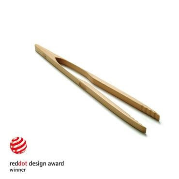 Pinza per grill in faggio da 46 cm. ZKG PF46