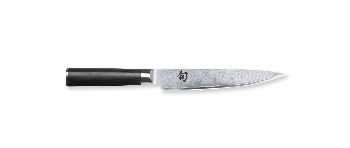 Coltello Kai Shun Damascato 32 strati per carne cm.18 DM-0768