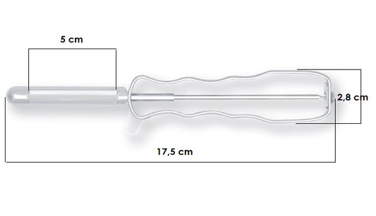 Kai pelapatate inox professionale lama mobile 5 cm DH6001