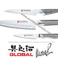 Set coltelli Global anniversario 35 anni ondulato 13,5cm 9/19 cm