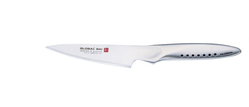 Global SAI-F02 cm. 10 coltello spelucchino retto martellato