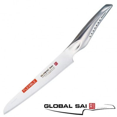 Global SAI-M05 cm. 17 coltello per filettare martellato