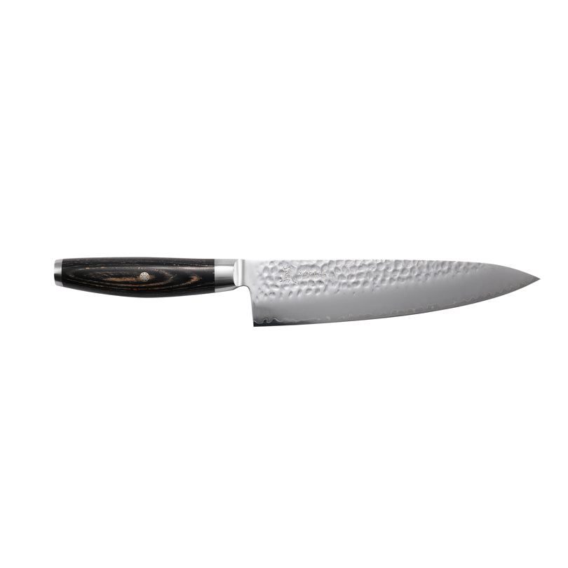 Yaxell Coltello cuoco KETU Lama martellata cm 20 totale cm 33