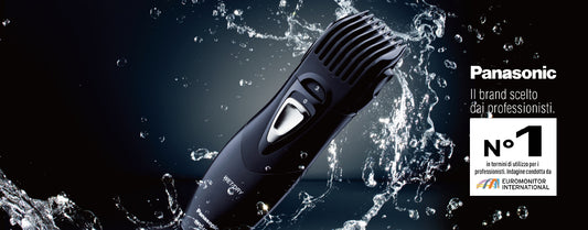 Panasonic Regolabarba con 5 misure di rasatura wet/dry ER2403K
