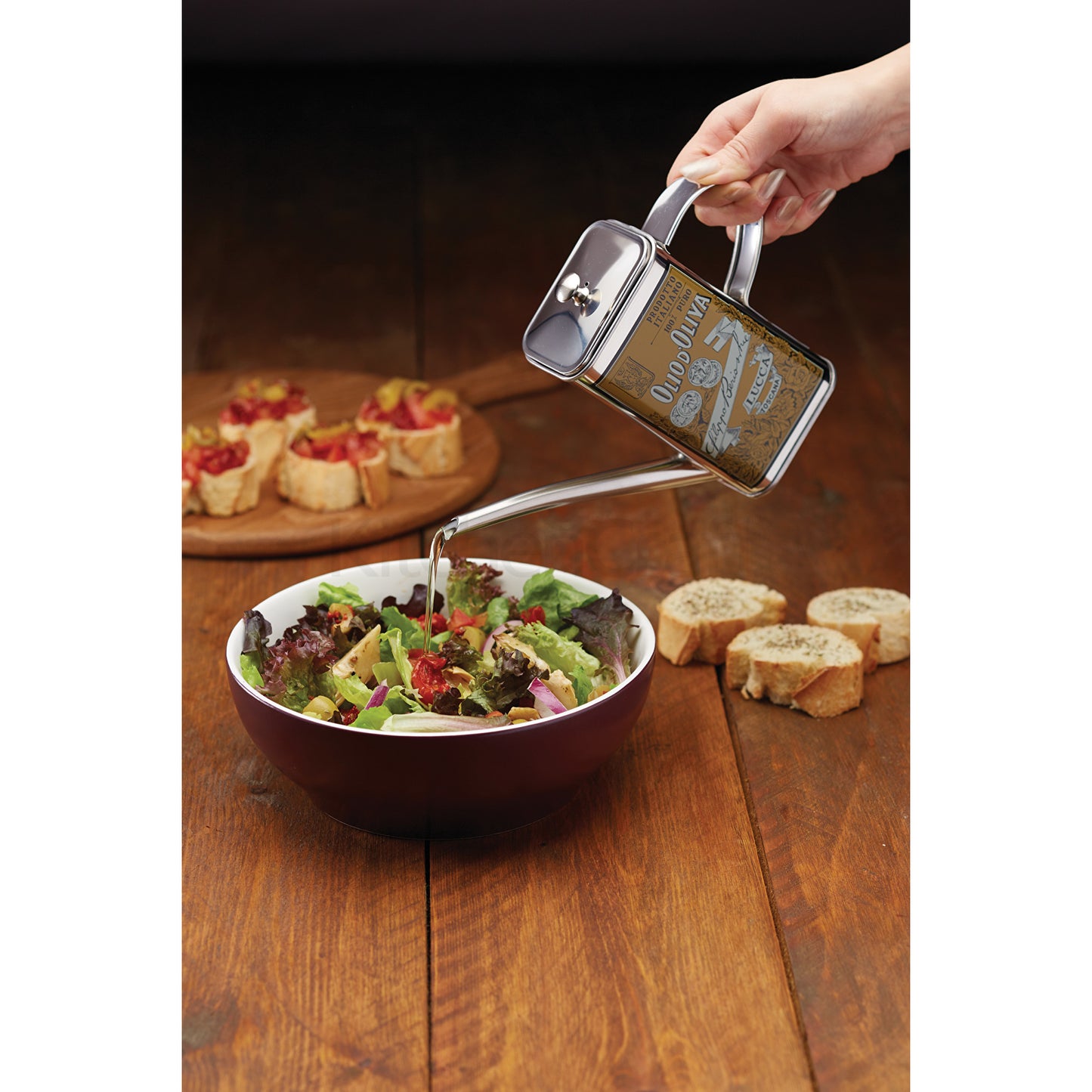 Oliera In Acciao Inox Vintage 500 ml ICOILCAN