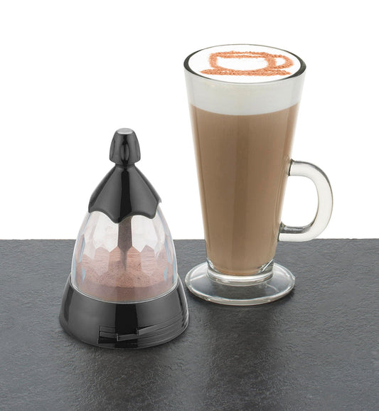 Spargi Cacao Quattro Stencil Cuore Campana Smile Tazza KCLXCDUST