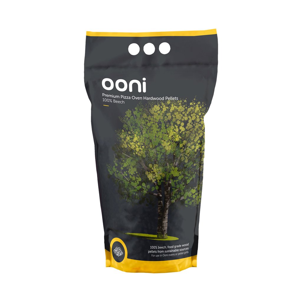 Pellet ecologico di faggio originale Ooni per il forno Fyra 3 kg