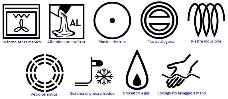 Padella GEM induzione antiaderente manico rimovibile Ø 20 cm