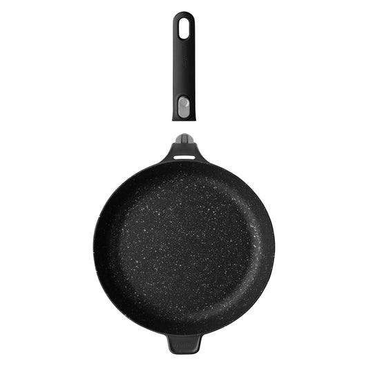 Padella GEM induzione antiaderente manico rimovibile Ø 28 cm