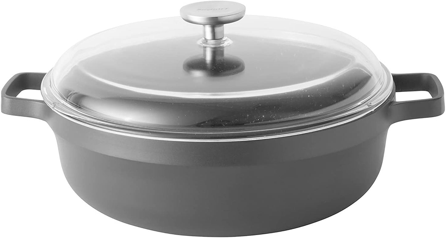Casseruola GEM induzione antiaderente con coperchio cm Ø 28